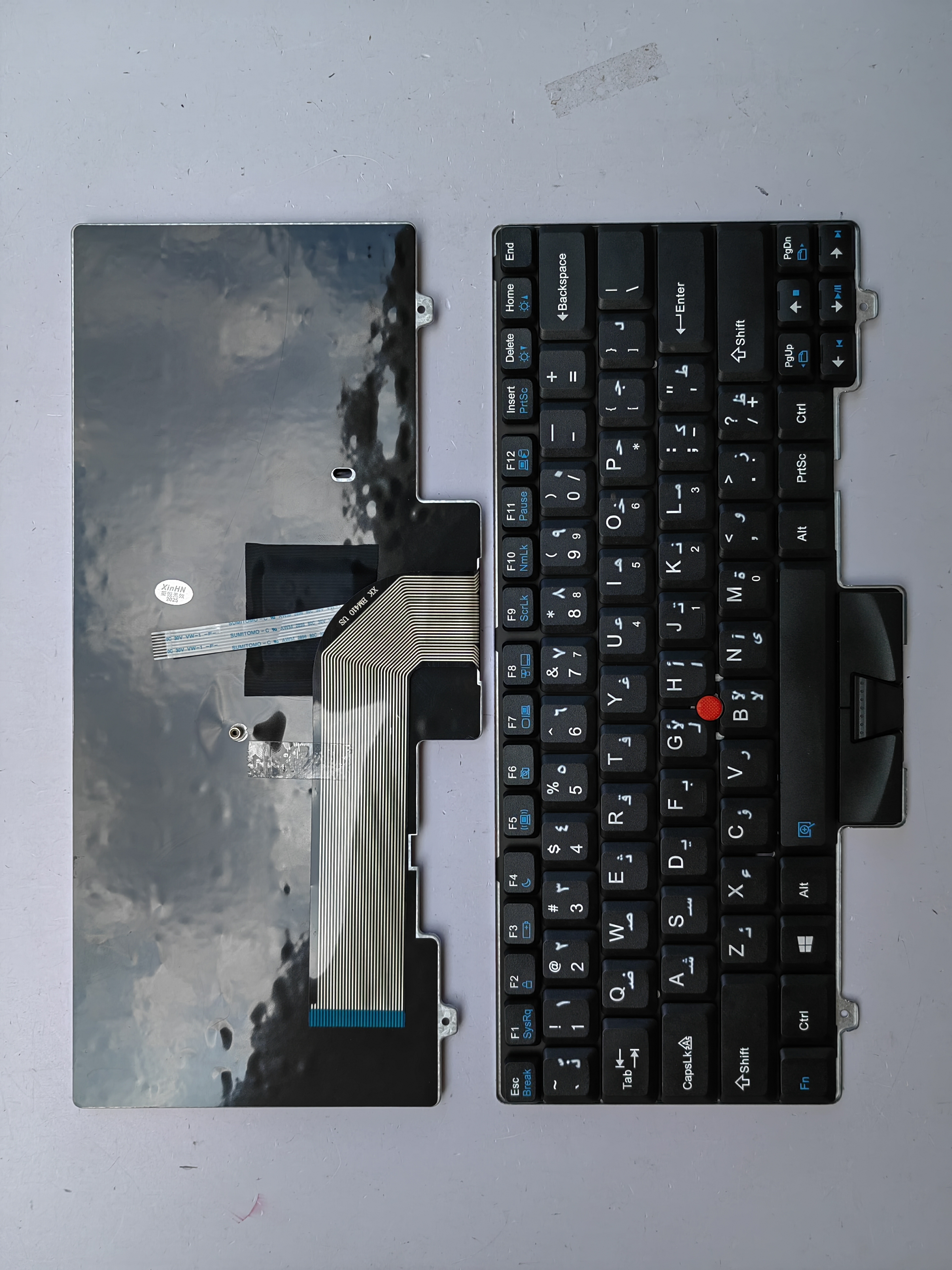 Picture of New Replacement Laptop Keyboard For IBM SL410 BLACK With Point (OEM) AR Layout